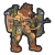 Патч (шеврон) «Tactical Wild Boar» від Brand Element. М’який ПВХ пластик