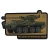 Патч (шеврон) «M1128 Stryker MGS» от Patch hunter. Мягкий ПВХ пластик. Койот