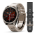Смарт-годинник Garmin Fenix 8 AMOLED, Saph, Ti/Bare/Graphite w/TiBand, Excl, GPS, 47 mm. Титан