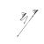 Трекінгова палиця Naturehike CNK2450DS013, 103-120 см, фіолетова