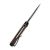 Ніж складаний Civivi Odium Damascus / Guibourtia Wood, коричневий 3