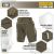 Шорти тактичні M-Tac Rubicon Flex Dark Олива, dark Olive 3