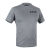 Футболка з малюнком "NAVY Logo" Grey Melange