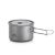 Patelnia tytanowa z składanym uchwytem 1300 ml Naturehike NH18T202-B