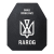 Керамічна бронеплита 6-го класу Rarog Premium, S (23х30 см). Вага 2.35 кг