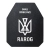 Керамическая бронеплита 6-го класса Rarog Premium, S (23х30 см). Вес 2.35 кг