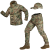 Комплект Softshell (Костюм+Бейсболка) Multicam