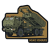 Патч (шеврон) «M142 HIMARS» від Patch hunter. М’який ПВХ пластик. Койот