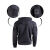 Худые Sturm Mil-Tec "Tactical Hoodie" Black 9