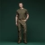 Футболка Basic Military T-shirt без логотипа. Cotton and Elastane, олива 5