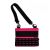 Тактическая мужская сумка через плечо HardKit RoKit Black Pink M с MOLLE и велкро