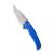 Ніж складаний Sencut Serene S21022B-4 Синій D2/Aluminum