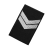 Погон/липучка Капрал Black
