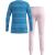 Комплект Odlo Active Warm Jr, Orchid Ice-nebulas Blue 2