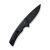 Ніж складаний Sencut Serene Чорний D2 Aluminum S21022B-1 3