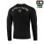 Футболка M-Tac Logo довгий рукав Чорна, black, чорний 4