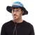 Панама Buff Trek Bucket Hat, Keled Blue 50