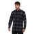Сорочка фланелева Sturm Mil-Tec® "Flannel Shirt Light" Black/Titan Gray 4