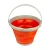 Відро силіконове складане Tramp 10L orange TRC-091-orange, помаранчеве 10 л