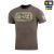 Футболка M-Tac Logo Dark Олива, dark Olive
