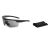 Окуляри захисні балістичні "ESS Crosshair Black with Smoke Gray Lense" Black 2