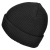 Шапка акриловая грубой вязки "Beanie Cap" Black 4
