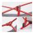 Намет надлегкий двомісний з футпринтом Naturehike Star-River 2 Updated NH17T012-T, 20D, сіро-червоний 3
