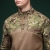 Тактическая рубашка Core Combat Shirt, длинный рукав, комбинированные материалы. Мультикам 6