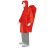 Дощовик-пончо Tatonka Cape Man M, Red