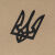 Футболка с рисунком "Тризуб Logo" Tan 499 3