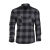 Сорочка фланелева Sturm Mil-Tec® "Flannel Shirt Light" Black/Titan Gray 2