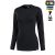 Футболка з довгим рукавом жіноча M-Tac 93/7 Lady Чорна, black, чорний