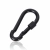 Карабін Skif Outdoor Clasp II. 180 кг. Нержавіюча сталь. Колір Чорний