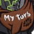 Патч (шеврон) «My toys» от Brand Element. Мягкий ПВХ пластик 3