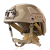 Комплект: шолом Fast з навушниками M31H Plus та кавер, L. Койот 6