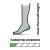 Шкарпетки чоловічі Smartwool Snowboard Targeted Cushion Stripe Extra Stretch OTC, Charcoal 2