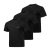 Комплект футболок (3 шт) Basic Military T-shirt 2.0. Cotton and Elastane. Черный