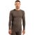 Реглан Odlo Seamless Performance Wool, Brown Granite