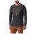 Реглан 5.11 Tactical "Axe Mountain Long Sleeve" CHARCOAL HEATHER