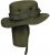 Панама Sturm Mil-Tec "British Boonie Hat with Neck Flap R/S" Olive 4