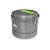 Zestaw turystycznych garnków BRS-TS19C (garnek + patelnia) 2.5 l anodowane aluminium