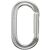 Карабин без муфты Black Diamond Oval Keylock, Polished