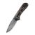 Ніж складаний Civivi Elementum Damascus Carbon Fiber Чорний, сірий