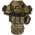 Плитоноска жіноча Warmor gen.3 FL MAX (for Ladies) (без плит). З максимальним набором підсумків, захистом шиї та плечей по 1 класу ДСТУ. Мультикам. 2