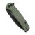Ніж складаний Sencut Sachse Зелений Micarta 9Cr18MoV 4