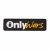 Патч (шеврон) «onlywars» від onlywars.store. Чорний, 9 х 2.5 см