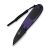 Ніж складаний Civivi Purr C25054-3 Nitro-V G10 Фіолетовий/Чорний, чорний