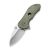 Ніж складаний Civivi Gordo D2 Micarta Олива, оливковий