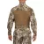 Сорочка тактична під бронежилет "5.11 Tactical GEO7™ Rapid Half Zip Shirt" Terrain 2