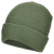 Шапка акриловая грубой вязки "Beanie Cap" Olive 5